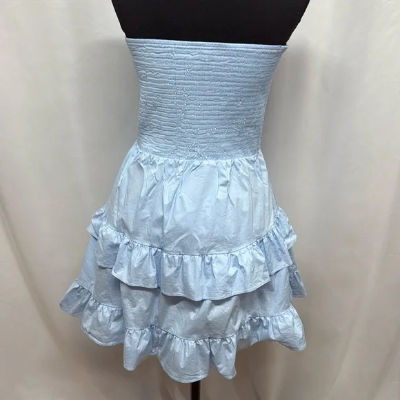 altard state Harper strapless ruffle dress. Dance Flirty Fun - Picture 6 of 10
